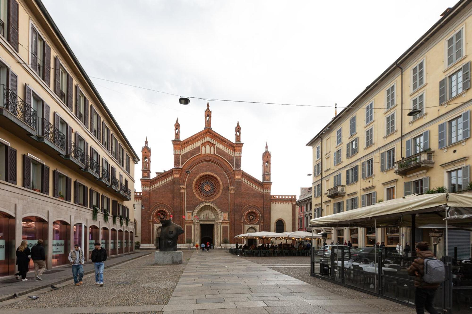 Brera - Castello - Ampio Bilocale Milano Centro Daire Dış mekan fotoğraf